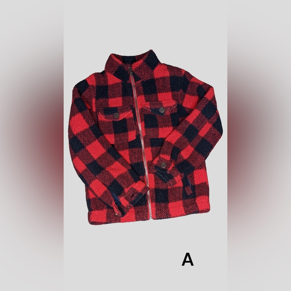 OshKosh flannel zip-up